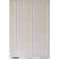 Lindsay Mason Designs Lindsay Mason Lilac Stripe Cardstock 10 Sheets - Lilly Grace Crafts