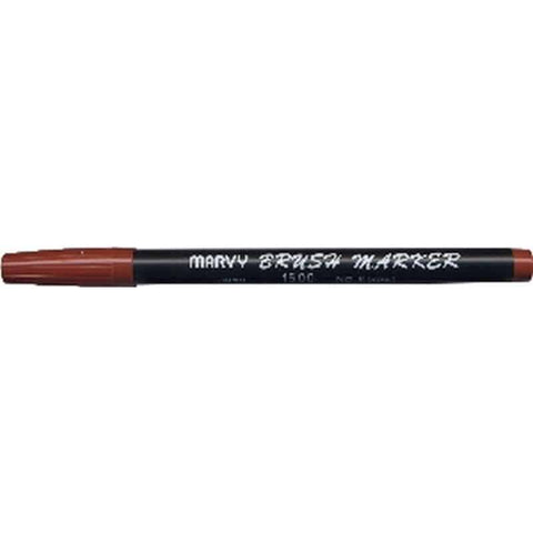 Uchida Brown Brush Marker - Lilly Grace Crafts