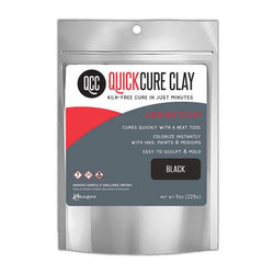 Ranger Industries 8oz Quick Cure Clay Black - Lilly Grace Crafts