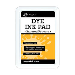 Ranger Industries Dye Ink Pad-Buttered Popcorn - Lilly Grace Crafts