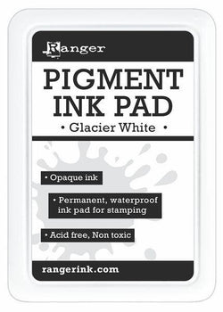 Ranger Industries Glacier White Pigment Ink Pad - Lilly Grace Crafts