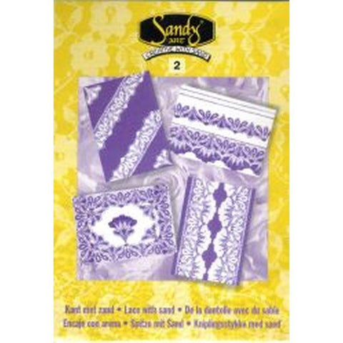 Jeje Lace With Sand Set 2 Purple - Lilly Grace Crafts