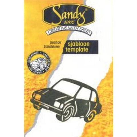 Jeje Sandy Art Template Car - Lilly Grace Crafts