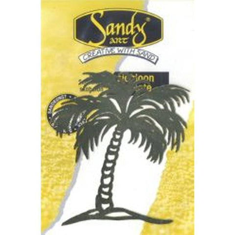 Jeje Sandy Art Template Palm Tree - Lilly Grace Crafts