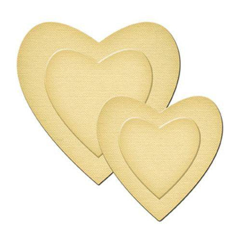 Spellbinder Paper Arts Hearts Die Gilded - Bezel Dies - Lilly Grace Crafts