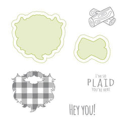 Richard Garay Stamp and Die Set - So Plaid - Lilly Grace Crafts