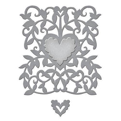 Spellbinder Paper Arts Shapeabilities Heart Leaves - Lilly Grace Crafts