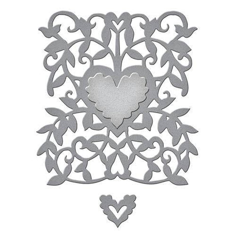 Spellbinder Paper Arts Shapeabilities Heart Leaves - Lilly Grace Crafts