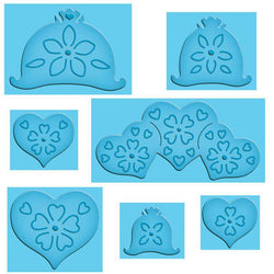 Spellbinder Paper Arts Hearts And Flowers - Lilly Grace Crafts