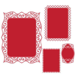 Spellbinder Paper Arts Labels Forty Decorative Accents Nestabilities - Lilly Grace Crafts