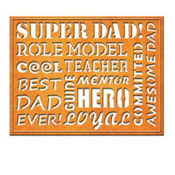 Spellbinder Paper Arts Awesome Dad - Card Creator - Lilly Grace Crafts