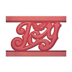 Christmas - Shapeabilities - Decorative Strips - Joy Strip - Lilly Grace Crafts