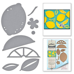 Spellbinder Paper Arts Shapeabilities - Make Mine Lemon Lime Die - Lilly Grace Crafts