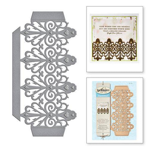 Spellbinder Paper Arts Shapeabilities Fretwork Pocket - Lilly Grace Crafts