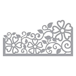 Spellbinder Paper Arts Side Floral Panel - Lilly Grace Crafts