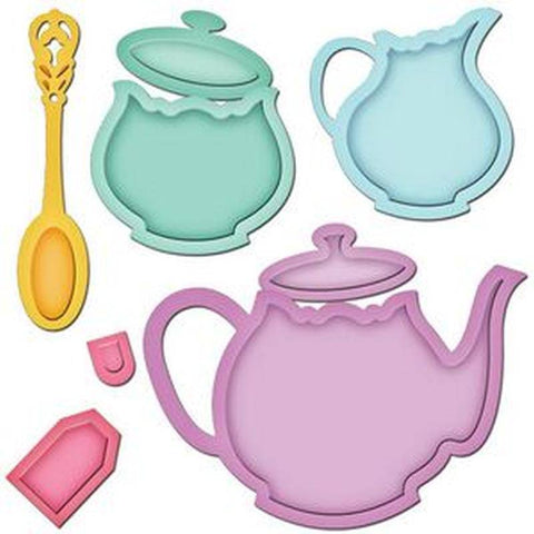 Spellbinders Tea Service - Lilly Grace Crafts