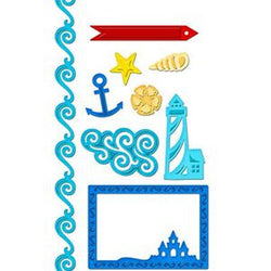 Spellbinders Nautical Frames and Accents (S) - Lilly Grace Crafts