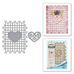 Spellbinder Paper Arts Trailing Hearts - Shapeabilities - Lilly Grace Crafts