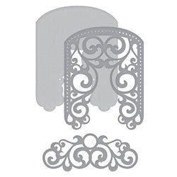 Spellbinder Paper Arts Filigree Veil Etched Dies Elegant 3D Vignettes Collection by Becca Feeken - Lilly Grace Crafts