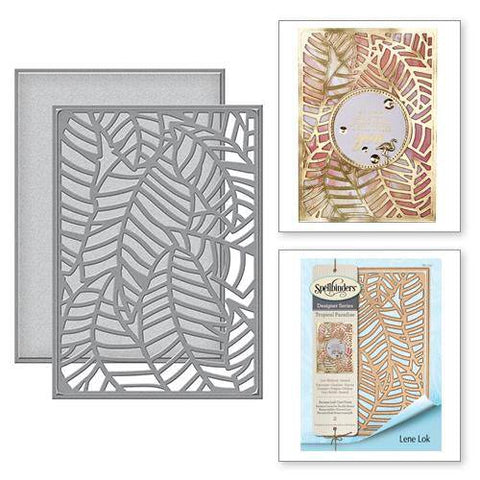 Spellbinder Paper Arts Card Creator Banana Leaf Card Front Die - Lilly Grace Crafts