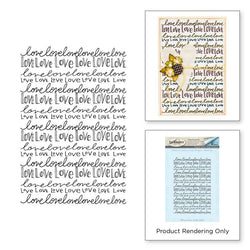 Spellbinder Paper Arts Nothing But Love - Stamps - Tammy Tutterow - Lilly Grace Crafts