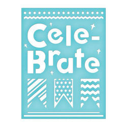 Cele-brate Plate Die - Lilly Grace Crafts