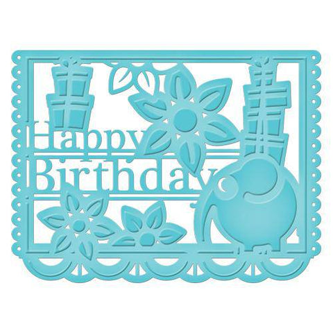 Richard Garay Papel Birthday Die - Lilly Grace Crafts