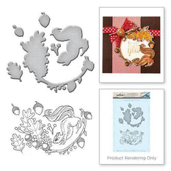 Spellbinder Paper Arts Stamp and Die Set - Squirrel - Lilly Grace Crafts