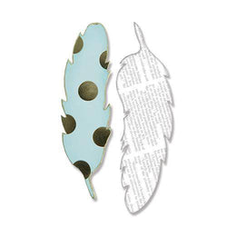 Spellbinder Paper Arts Spellbinders Steel Rule Die-Two Feathers - Lilly Grace Crafts