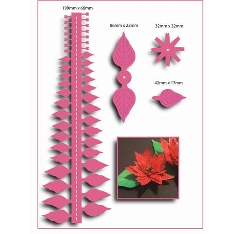 Sharon Callis Crafts Poinsettia - Large - Lilly Grace Crafts