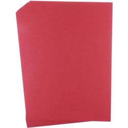 Sweet Dixie Red Cardstock A4 (240 gsm) (25) - Lilly Grace Crafts