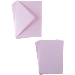 Sweet Dixie Pink A6 Card and Envelope Packs (10) - Lilly Grace Crafts