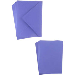 Sweet Dixie Purple A6 Card and Envelope Packs (10) - Lilly Grace Crafts
