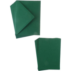 Sweet Dixie Dark Green A6 Card and Envelope Packs (10) - Lilly Grace Crafts
