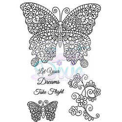 Sweet Dixie Clear Stamp Flights of Fantasy A6 - Lilly Grace Crafts
