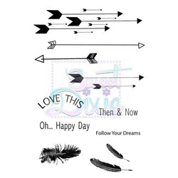Sweet Dixie Clear Stamp Follow your dreams A6 - Lilly Grace Crafts