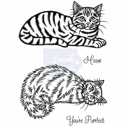 Sweet Dixie Cats - Clear Stamps - Lilly Grace Crafts