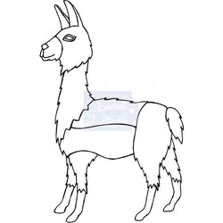 Sweet Dixie Zendoodle - Llama - Lilly Grace Crafts
