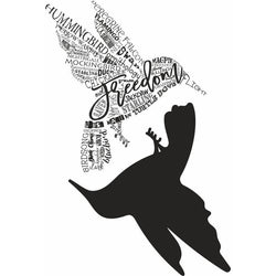 Sweet Dixie SCC Typography Bird - Lilly Grace Crafts