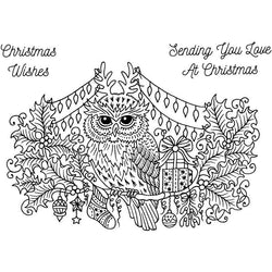 Sweet Dixie Owl Be Ready For Christmas - Lilly Grace Crafts
