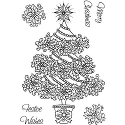 Sweet Dixie Floral Christmas Tree - Lilly Grace Crafts