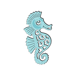 Sweet Dixie Stylish Seahorse - Sweet Dixie Mini Dies - Lilly Grace Crafts