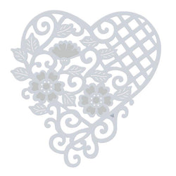 Sweet Dixie Flower Heart - Lilly Grace Crafts