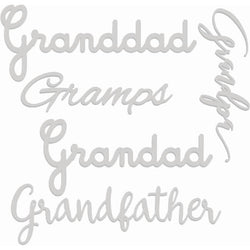 Sweet Dixie Sharon Callis Crafts  Grandfather Title Set - Lilly Grace Crafts