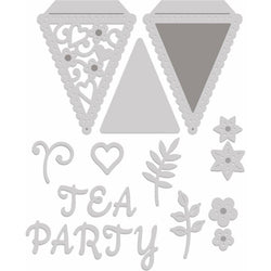 Sweet Dixie Tea Party Customisable Bunting - Lilly Grace Crafts