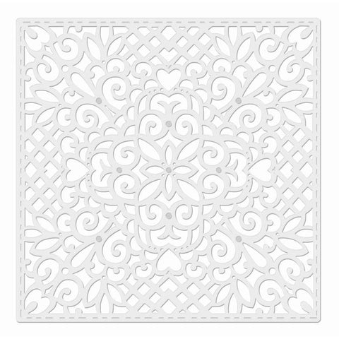 Sweet Dixie Filigree Square Background - Lilly Grace Crafts