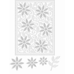 Sweet Dixie Daisy Background and Embellishments - Lilly Grace Crafts