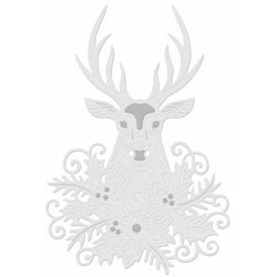 Sweet Dixie Sue Dix Festive Stag - Lilly Grace Crafts