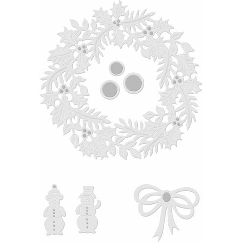 Sweet Dixie Sue Dix Wreath and Embellishments - Lilly Grace Crafts