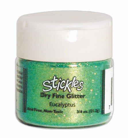 Dry Fine Glitter - Eucalyptus - Lilly Grace Crafts